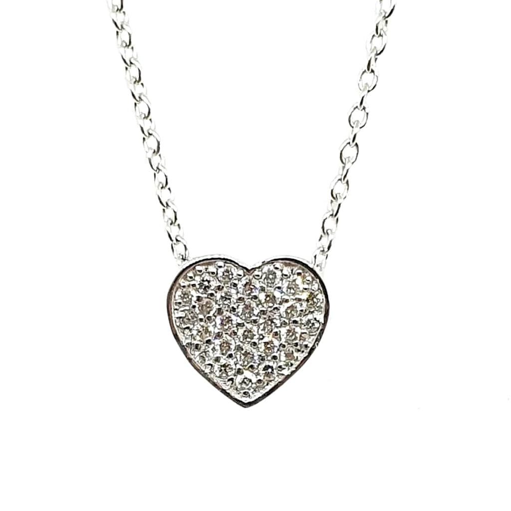 Колие 0,14 к. "Диамантено сърце"