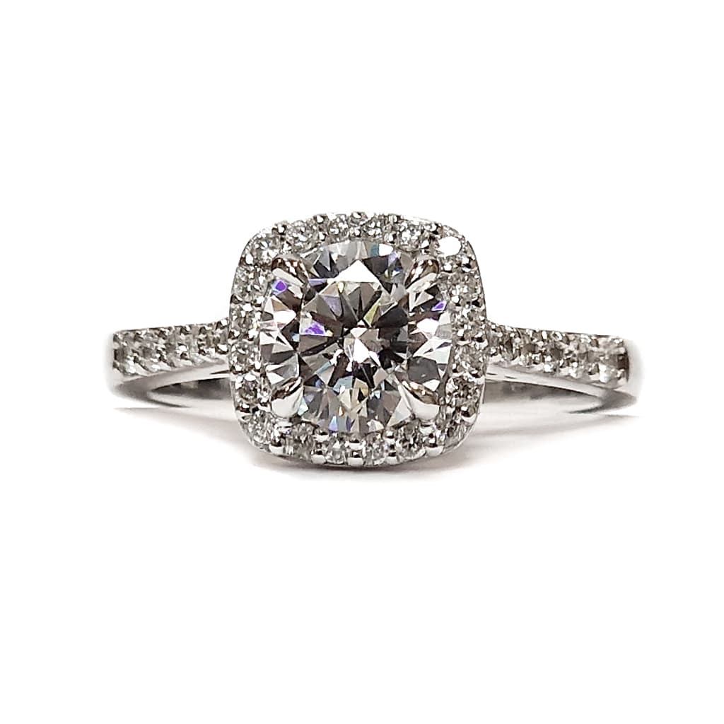 Годежен пръстен с Топаз 1,85 карата и Диаманти