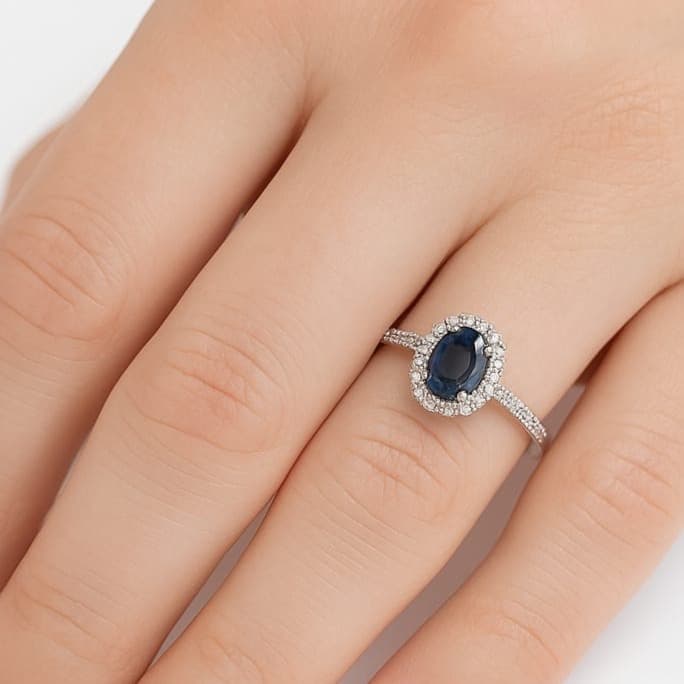 пръстен топаз и диамнти 4