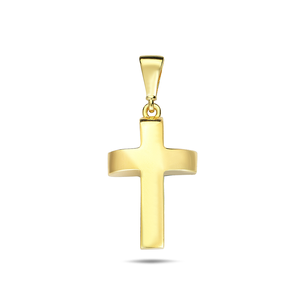 Висулка кръст от жълто злато 14 к. 10 Висулка кръст от жълто злато 14 к.