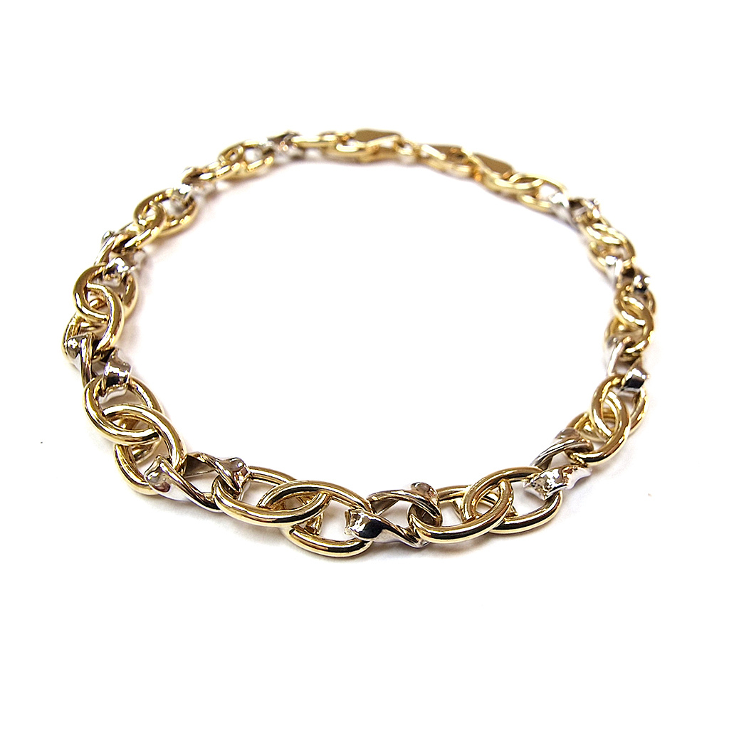 Grivna Ot Zhalto I Byalo Zlato 14 Karata