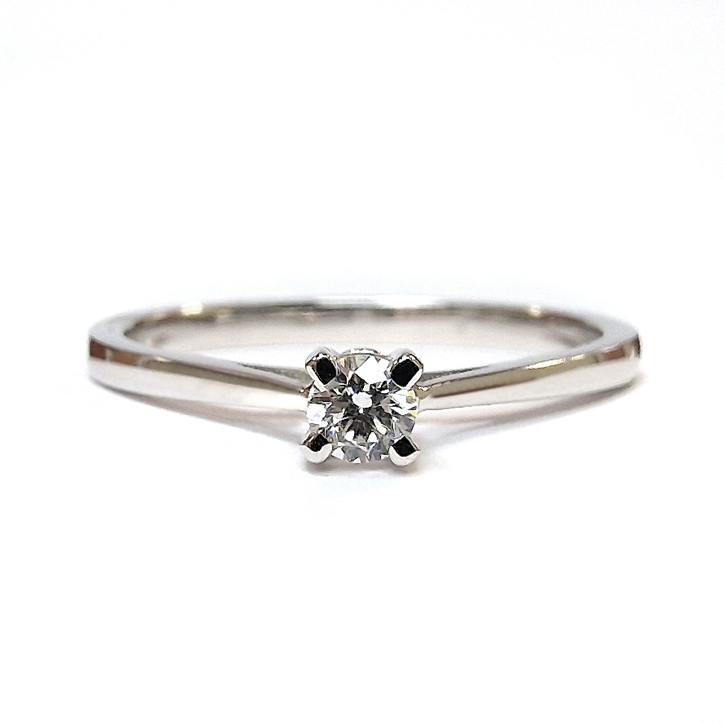 Годежен пръстен с диамант 0,10 карата
