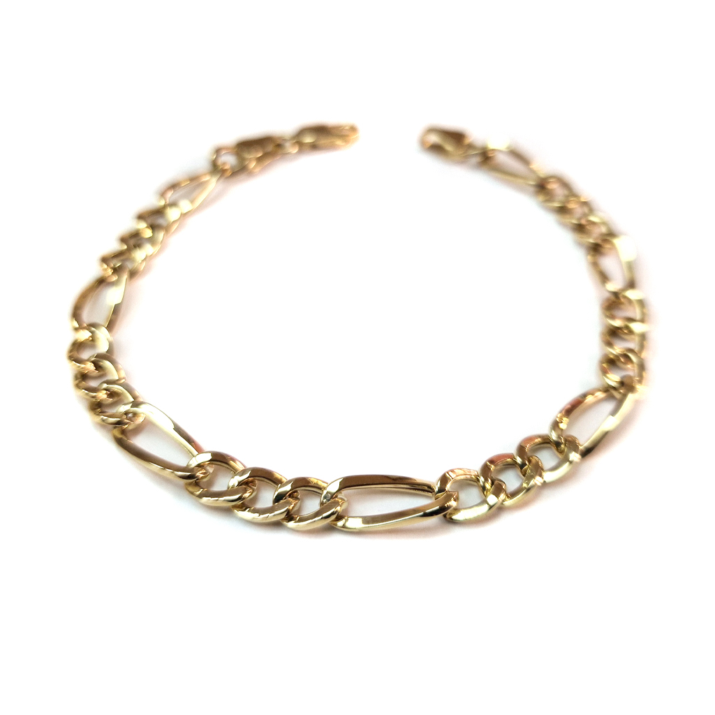 Zlatna Grivna Ot Zhalto Zlato 14 Karata 3