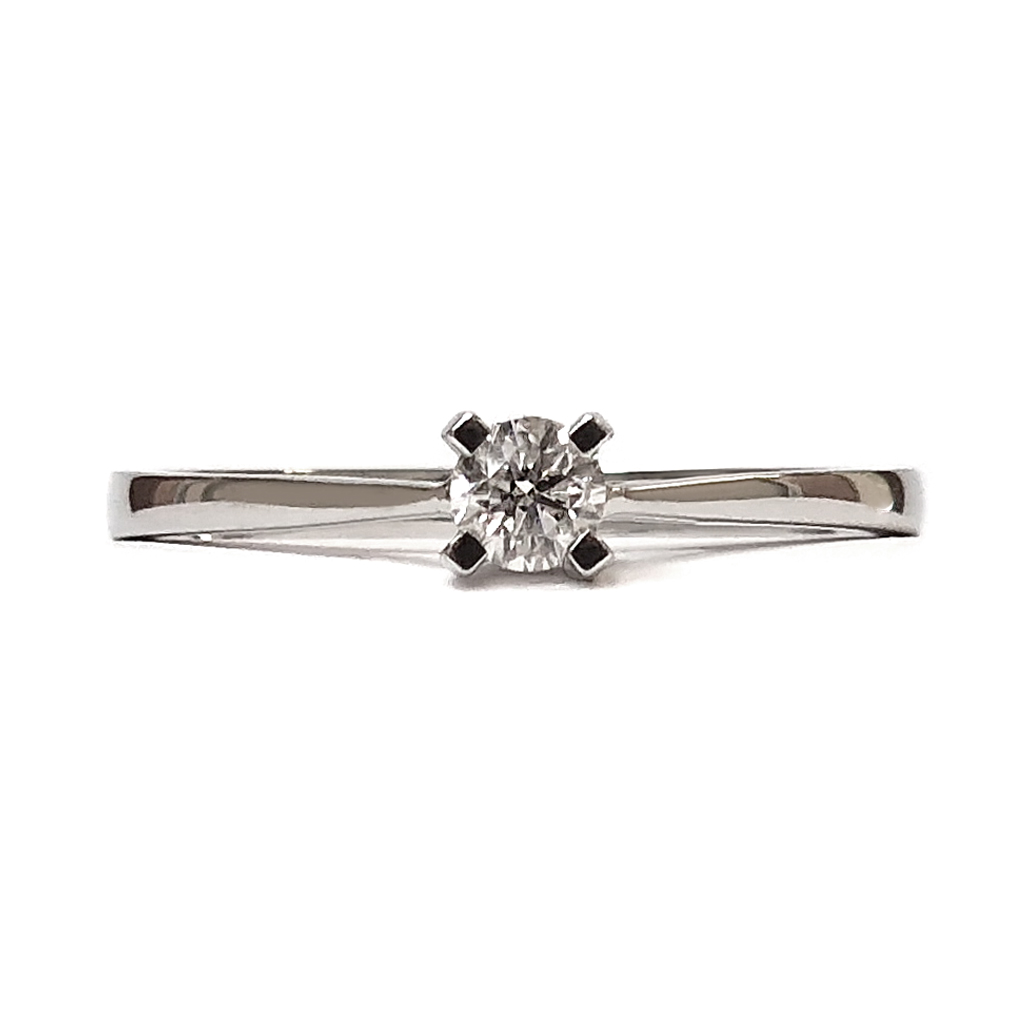 Годежен пръстен с диамант 0,18 карата 51 Годежен пръстен с диамант 0,18 карата